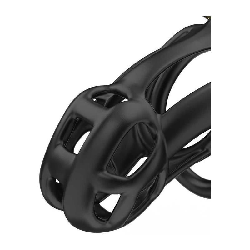 Jaula Para El Pene Pc01 Negro Talla (Interno):S