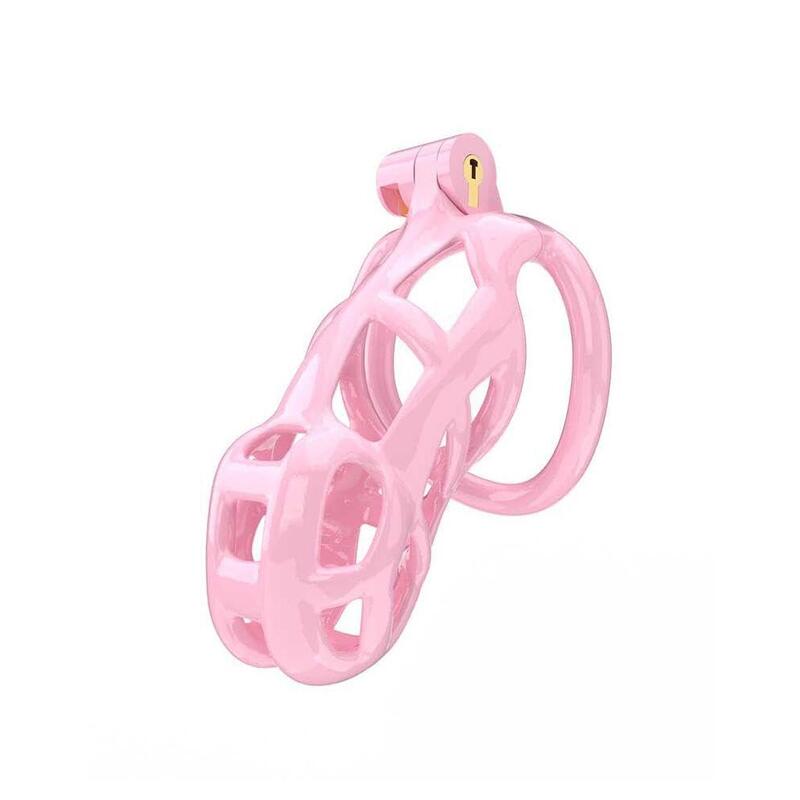 Jaula Para El Pene Pc01 Rosa Talla (Interno):M
