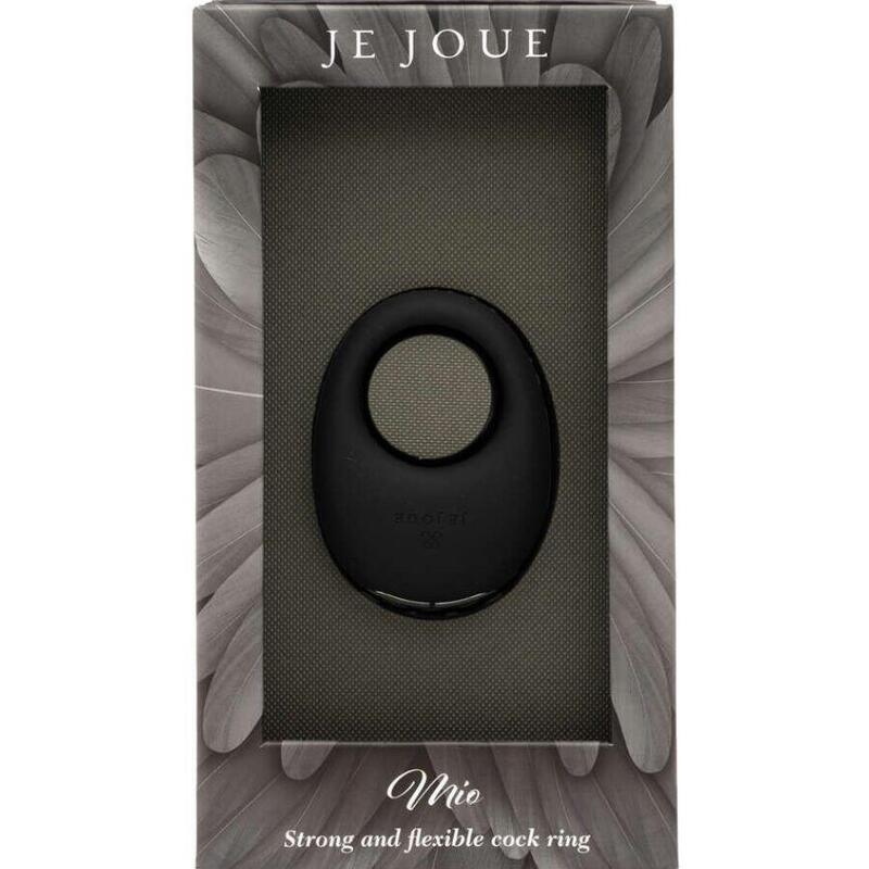 Je Joue - Mio Anillo Para El Pene Vibrador Fuerte Y Flexible Negro