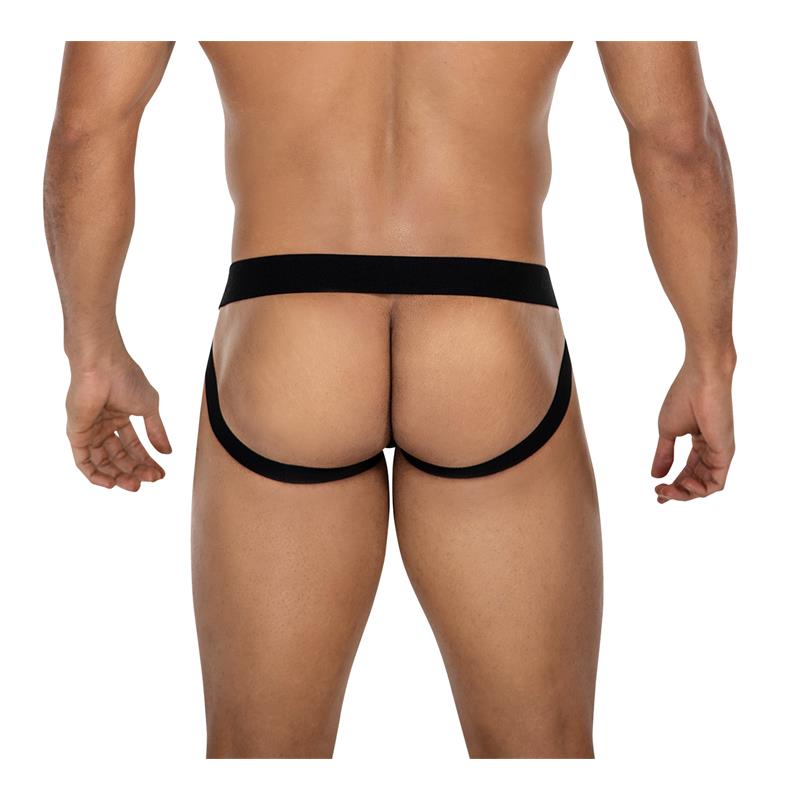 Jockstr4p02 Suspensorio Jocksnap Negro Talla (Interno):S/M