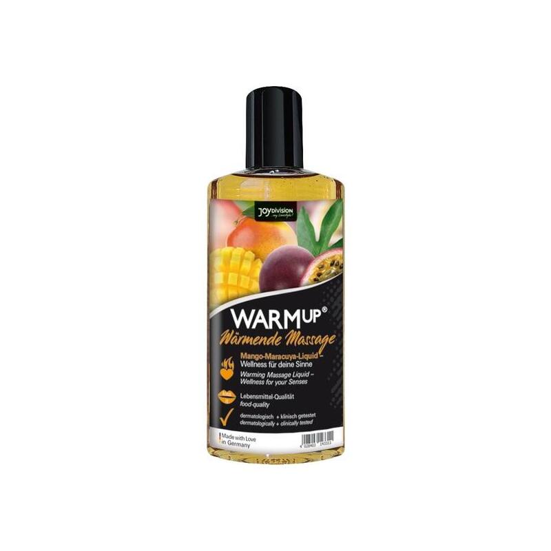 Joydivision Aquaglide - Warmup Aceite De Masaje Mango+Maracuya 150 Ml