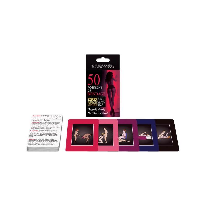 Kheper Games - Cartas 50 Posiciones De Bondage