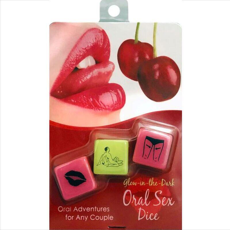 Kheper Games Juego Dados Sexuales Oral Con Brillo En La Ocuridad