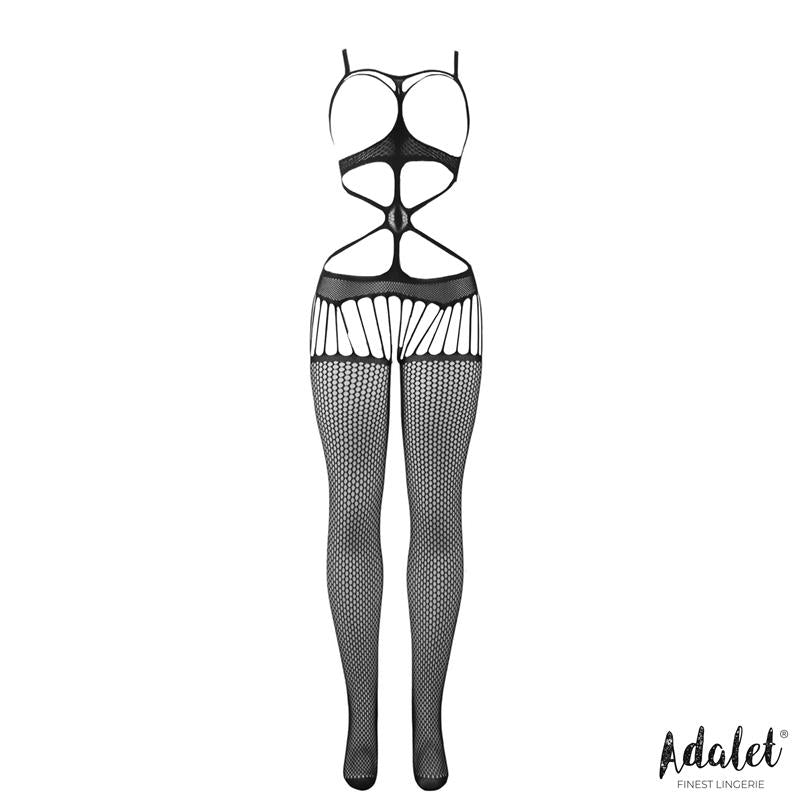 Kiara Bodystocking De Rejilla Abierto Talla (Interno):S/M