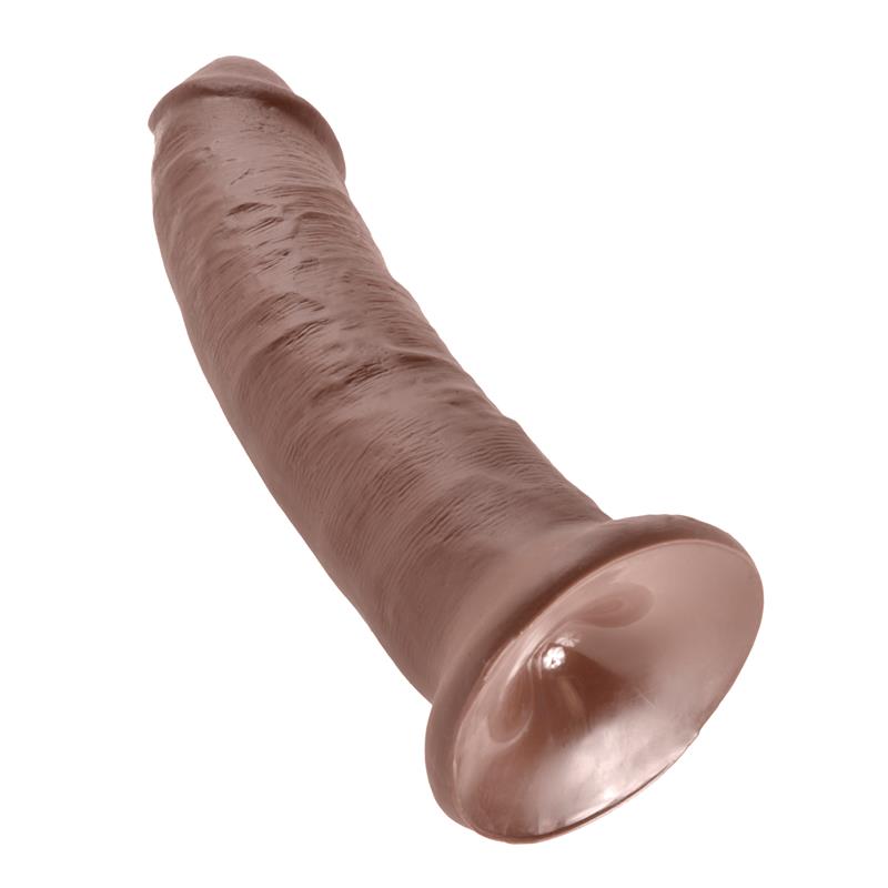 King Cock Pene De 9 - Color Marrón