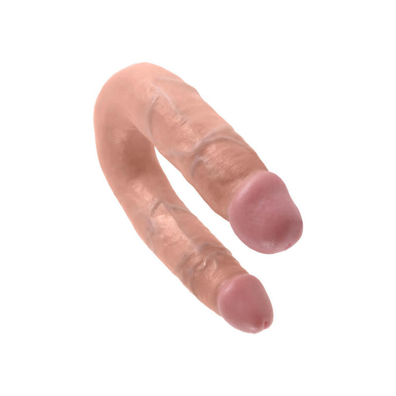 King Cock Pene Doble Penetración Medio 5,5 - Color Natural