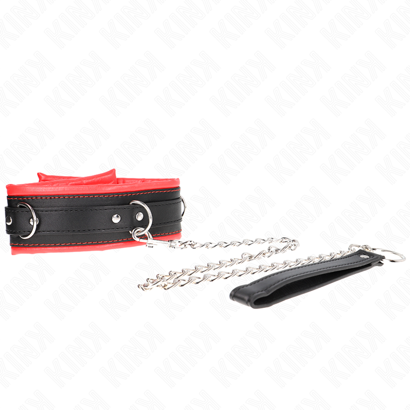 Kink - Collar Con Correa 65 Cm Pesado Modelo 3 Ajustable 36.5-50 Cm
