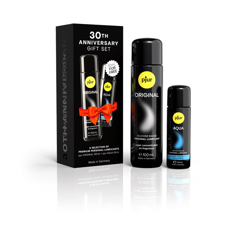 Pjur - Set 30th Aniversary Pjur Original 100 Ml + Pjur Aqua 30 Ml De Regalo
