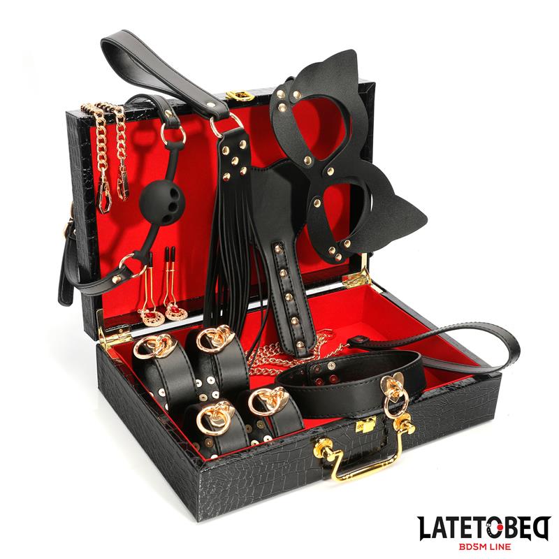 Kit Bondage De 8 Pz Con Maletín De Almacenaje