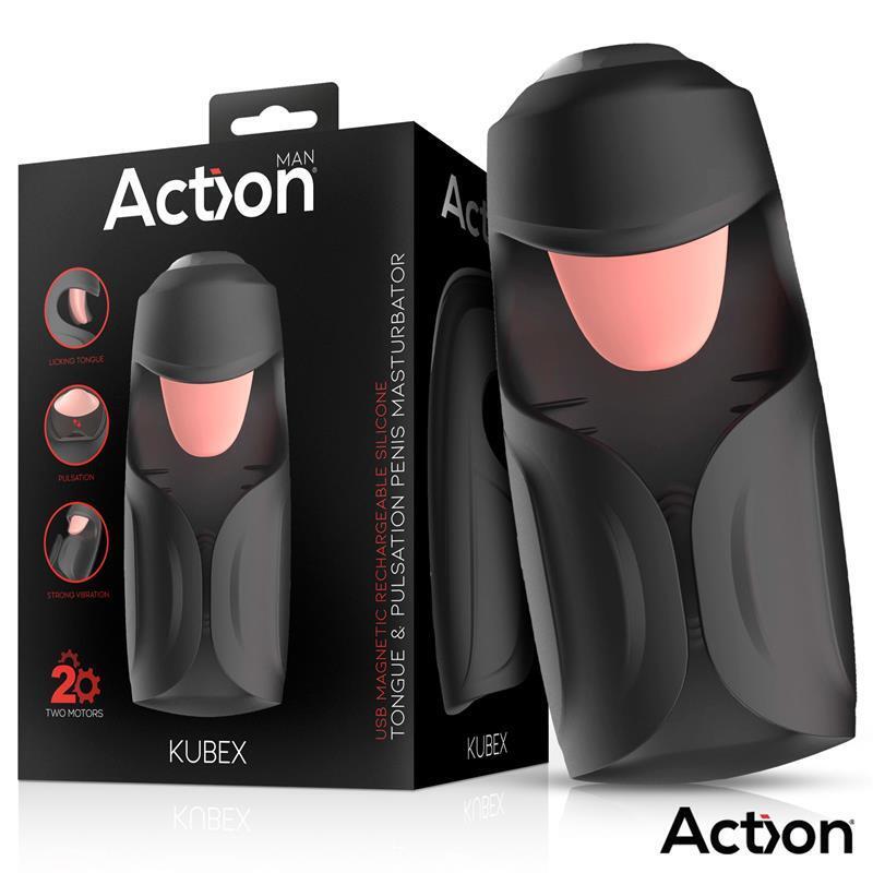 Kubex Masturbador Con Lengua, Pulsación Y Vibración