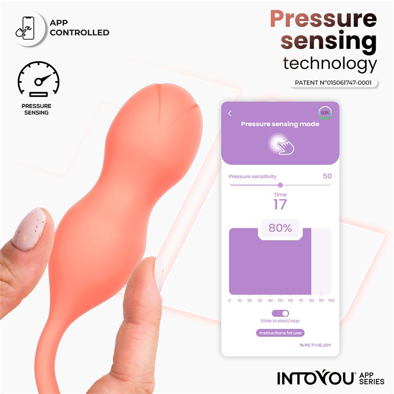 Kyra Entrenador De Suelo Pélvico Con Sensor De Presión Y App