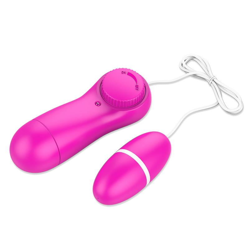 Huevo Vibrador Multi Velocidad Laaso Control Remoto Rose