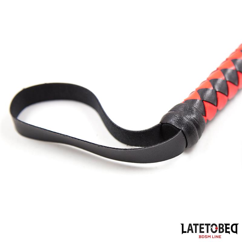 Látigo Largo Rojo Y Negro 210cm