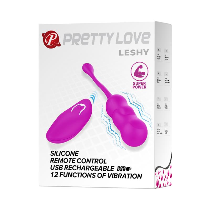 Huevo Vibrador Leshy Con Control Remoto Usb