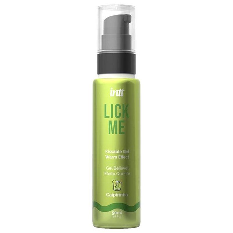 Intt - Lick Me Gel Comestible Sabor Caipirinha Efecto Calor