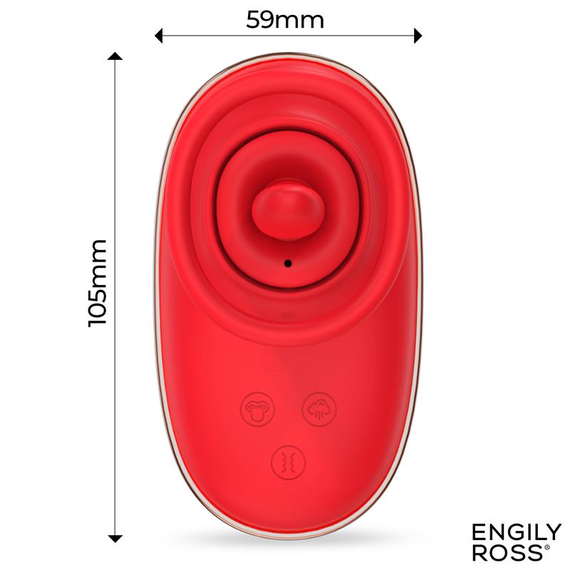 Lizer Estimulador Con Lengua Oscilante, Bomba De Vacío Y Vibración