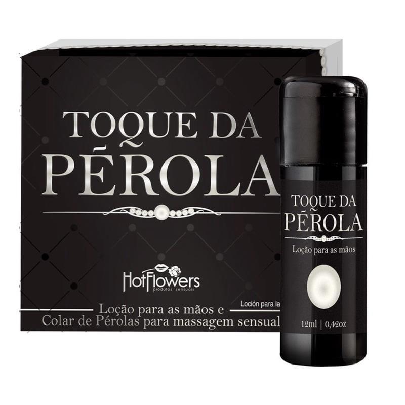 Loción De Masaje Y Collar De Perlas Toque Da Perola