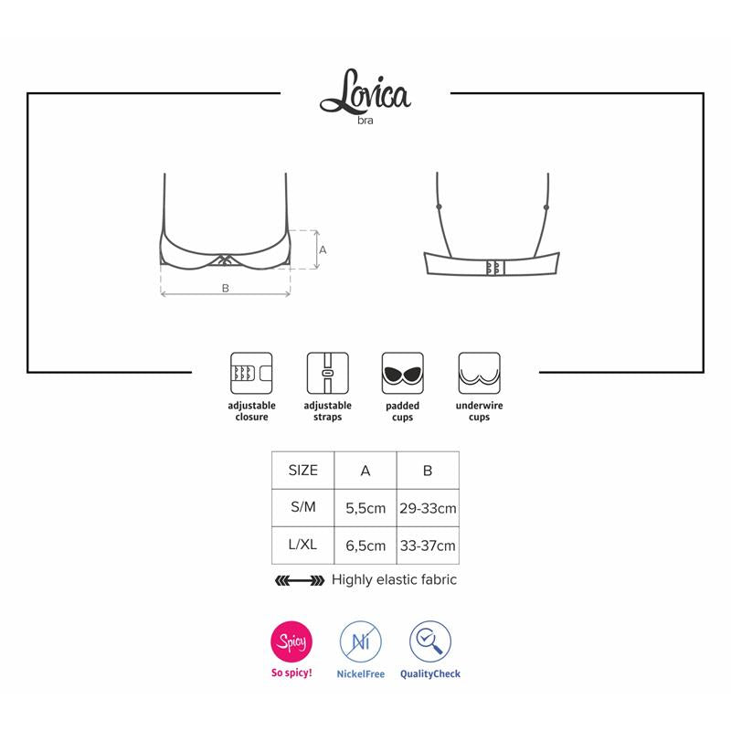 Obsessive - Lovica Sujetador Bajo S/M