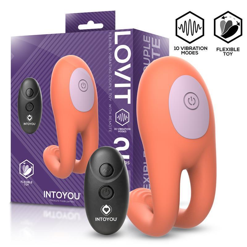 Lovit Vibrador De Pareja Flexible Con Control Remote