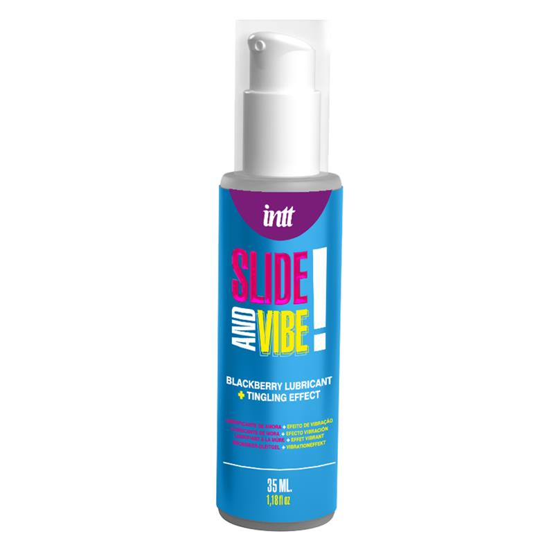 Intt Releases - Lubricante Intimo Besable Base Agua Con Efecto Vibracion 35 Ml