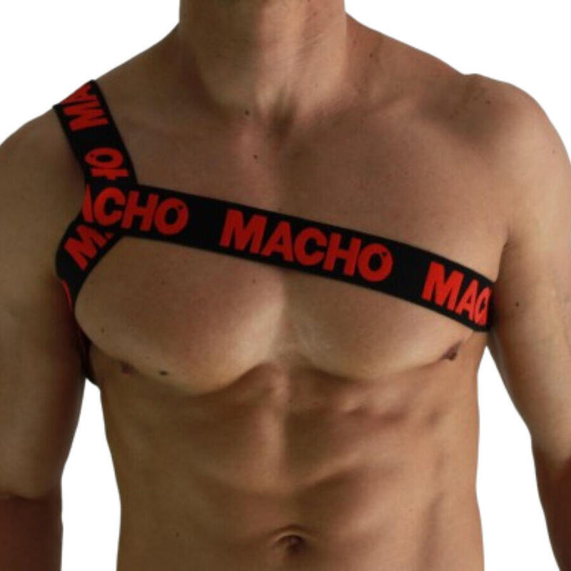 Macho - Arnes Romano Rojo L/Xl