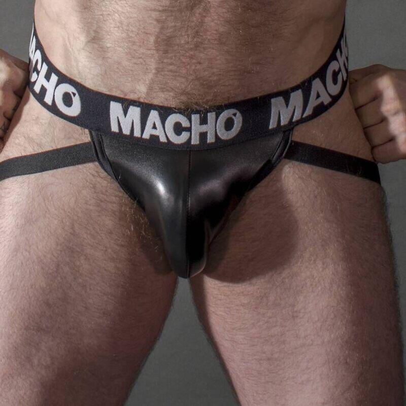 Macho - Mx25nc Jock Cuero Negro L