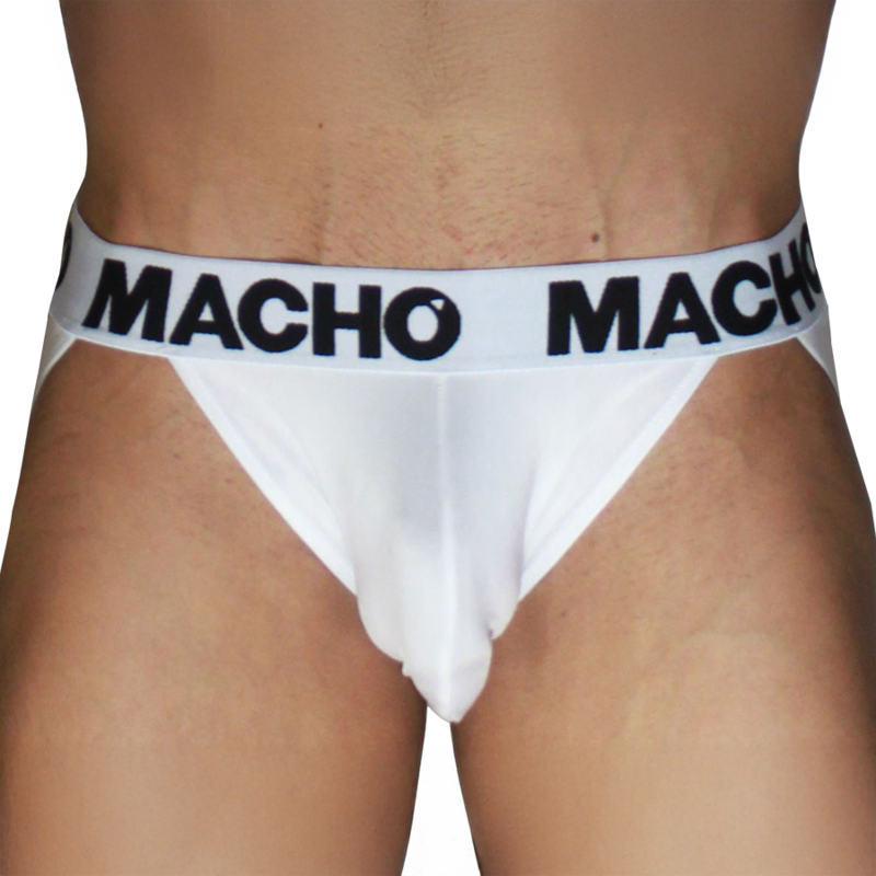 Macho - Mx29bl Jock Blanco + Blanco Xl