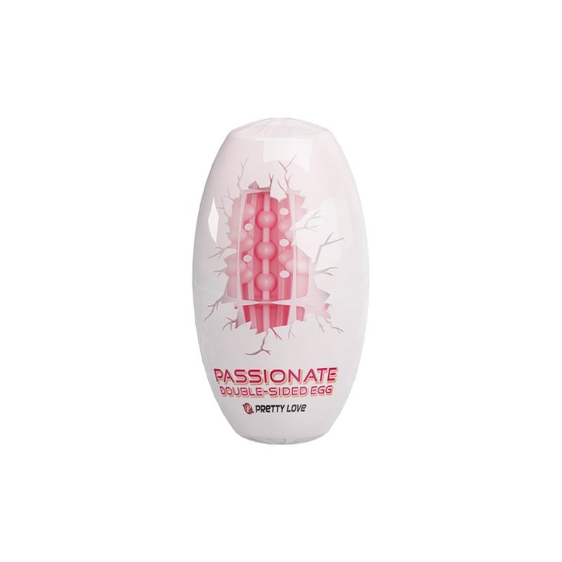 Pretty Love - Huevo Masturbador Doble Cara Rosa