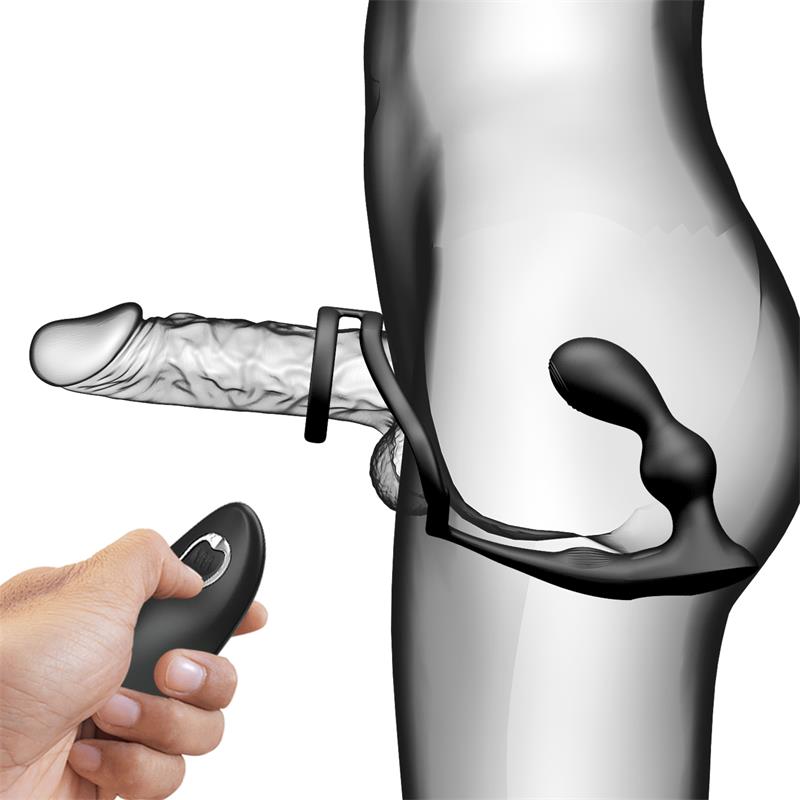 Pretty Love - Marshall Anillo Para Pene + Plug Anal Vibratorio & Control Remoto