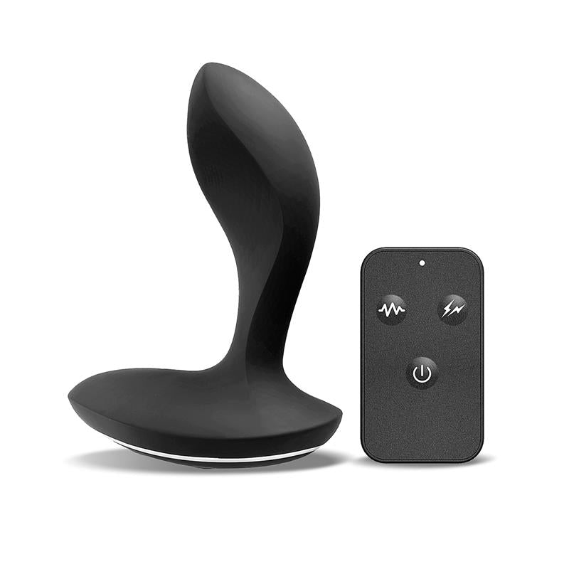 Masajeador Prostático Herrules Con Electro Shock Y Vibración Con Control Remoto