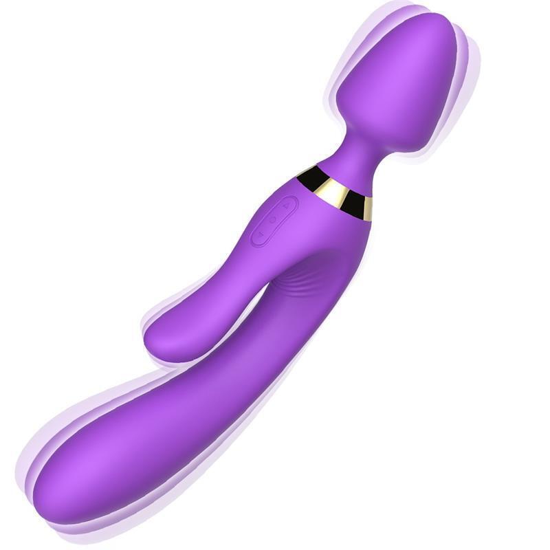 Masajeador Y Vibrador Púrpura
