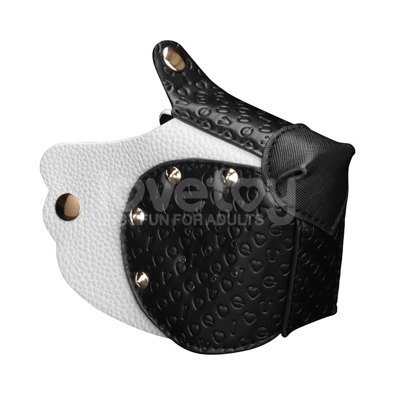 Máscara Cachorro Rebellion Reign Howl Blanco