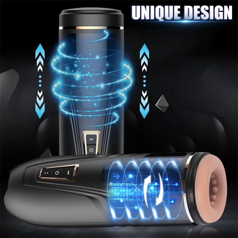 Masturbador Función Telescópica Y Rotación Rita