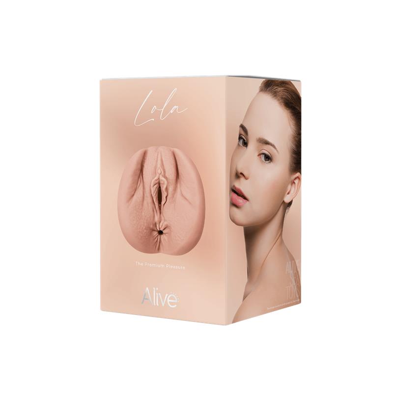 Alive - Lola Masturbador Doble Masculino Vagina & Ano Super Realístico Natural