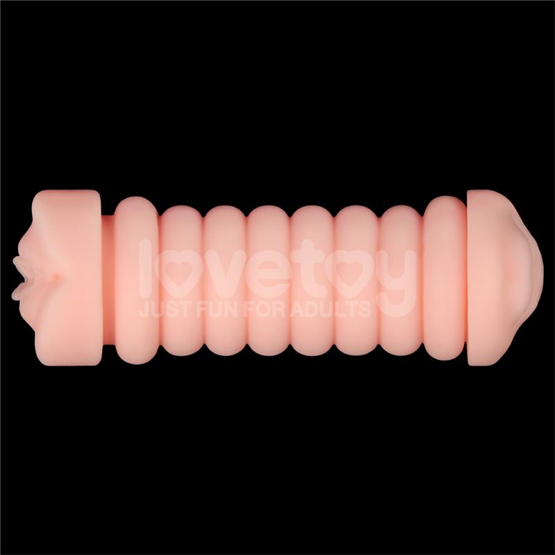 Masturbador Masculino Virgin-Skin Vagina Y Boca