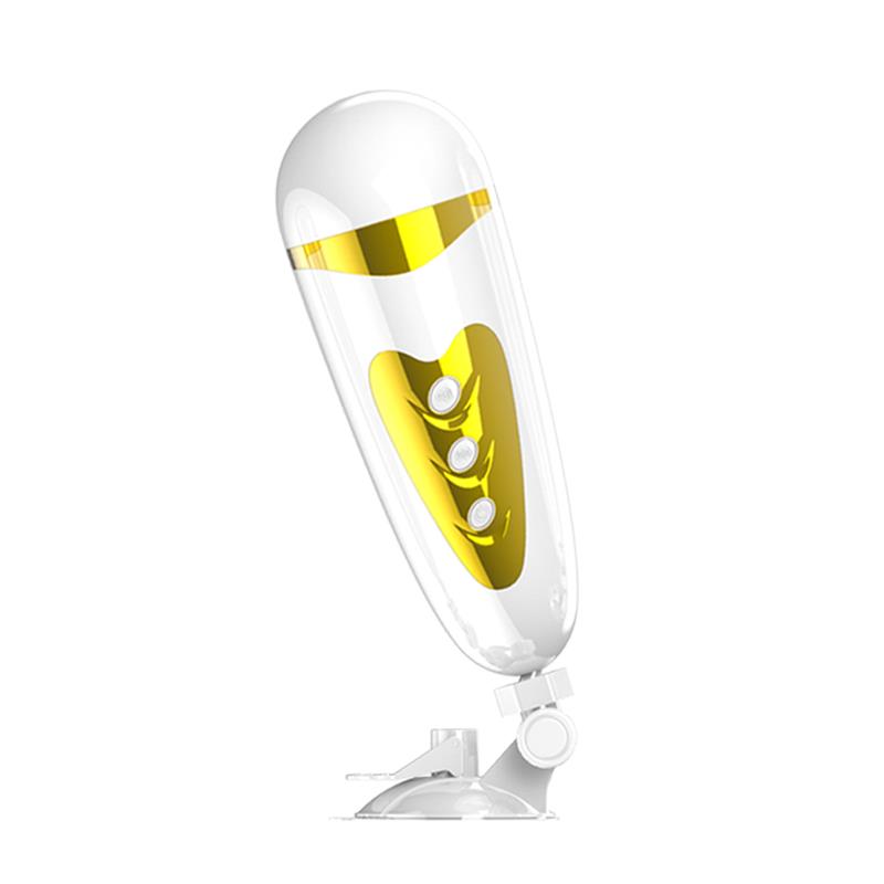 Masturbador Sally Blanco Y Dorado Vagina