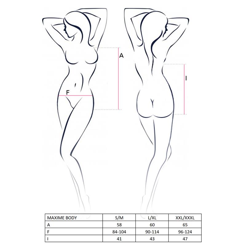 Body Maxime Blanco Talla (Interno):S/M