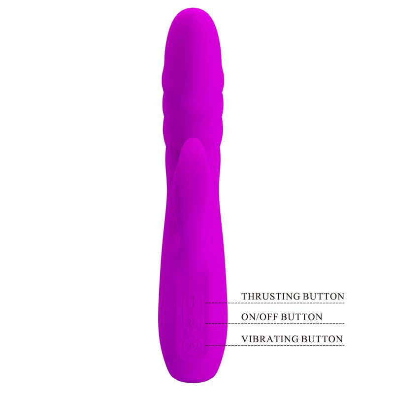 Pretty Love - Melanie Vibrador Conejo Recargable Morado