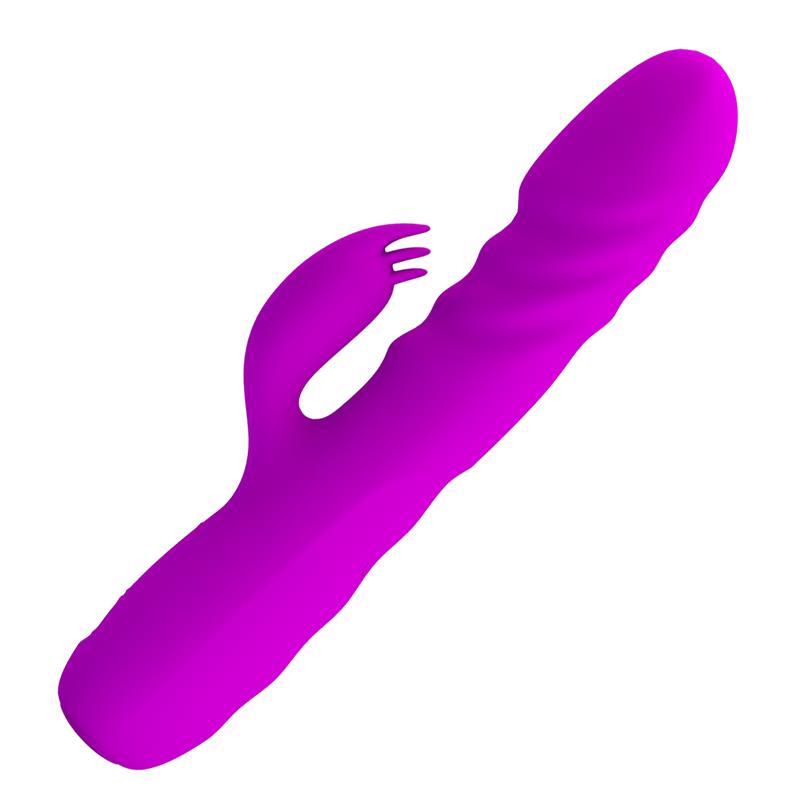 Pretty Love - Melanie Vibrador Conejo Recargable Morado