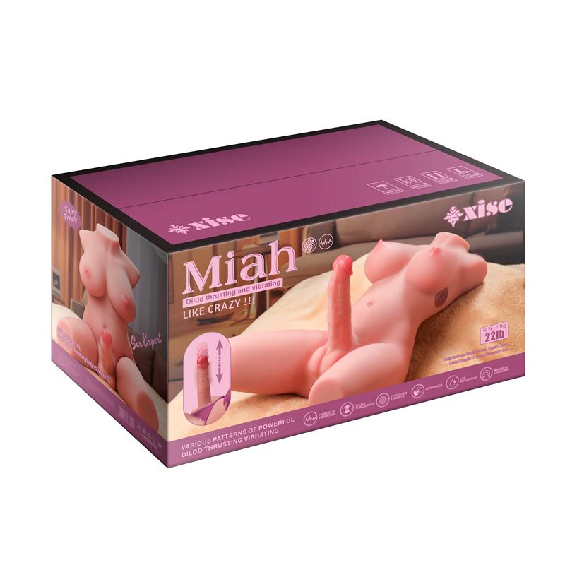 Miah Lady Boy Masturbador Con Vibración Y Thrusting