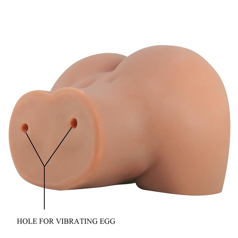 Crazy Bull - Mila Trasero Vibrador Con Vagina Y Ano Realístico Natural Control Remoto