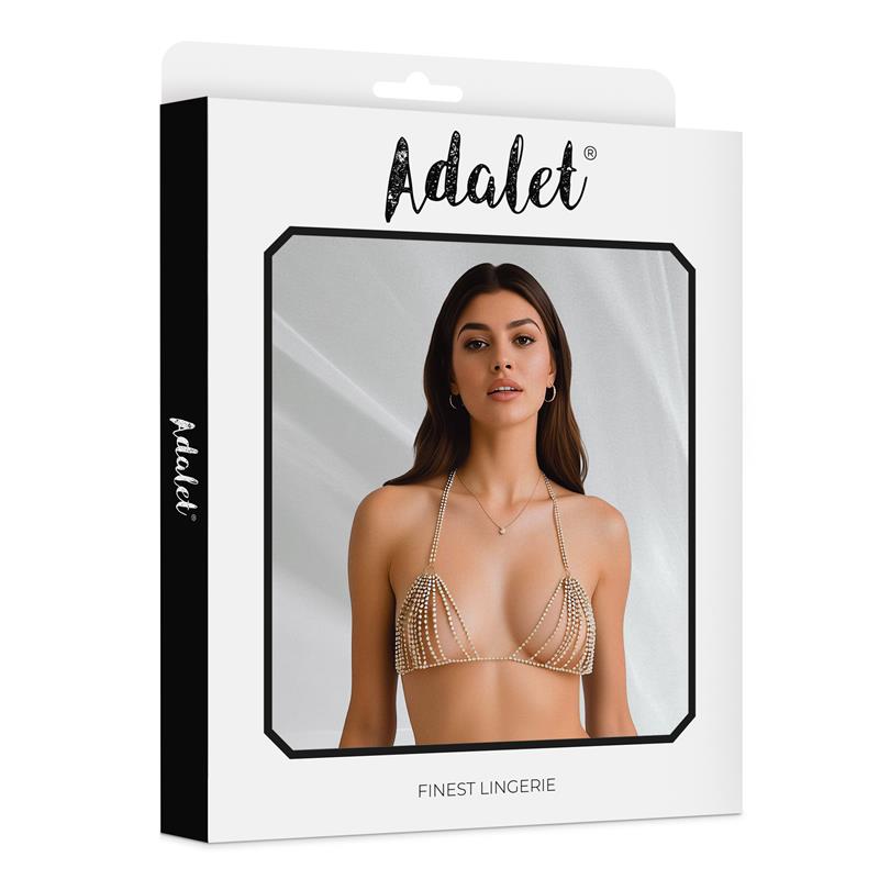 Mireya Sujetador Dorado Talla Única