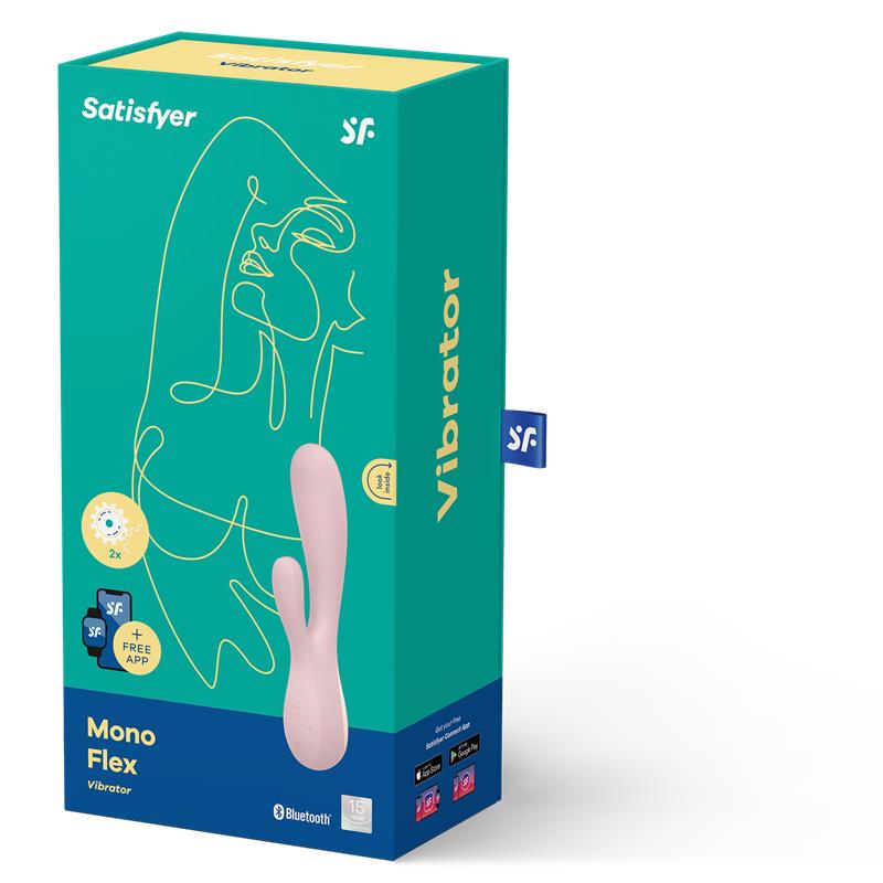 Satisfyer - Mono Flex Rosa Con App