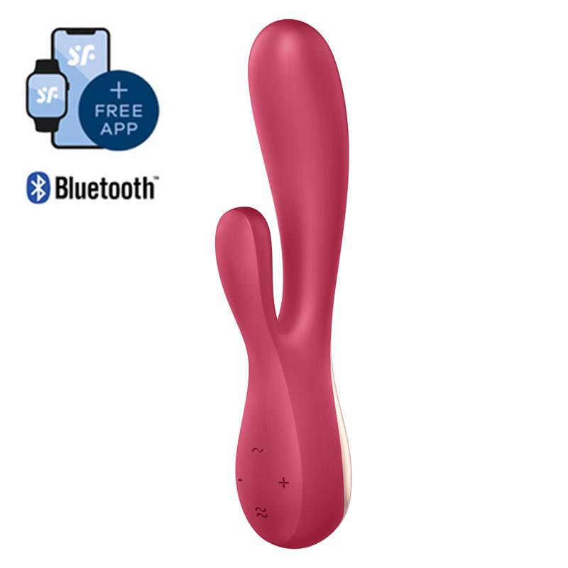 Mono Flex Vibrador Con App Rojo