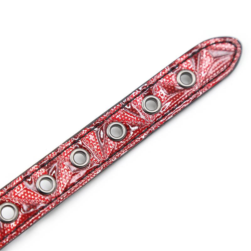 Mordaza De Bola Transpirable Diamond Cuero Vegano