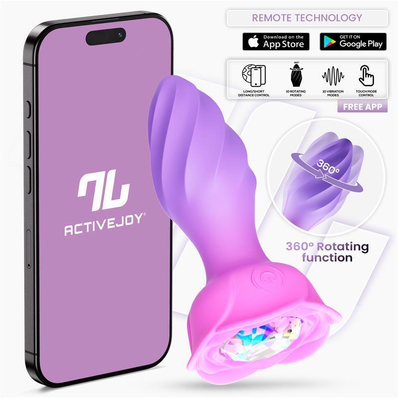 Moxy Plug Anal Con Rotación 360º Con App