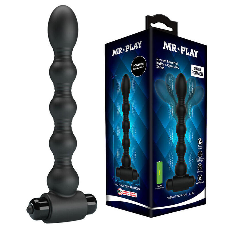 Mr Play - Masajeador Plug Anal Con Vibración