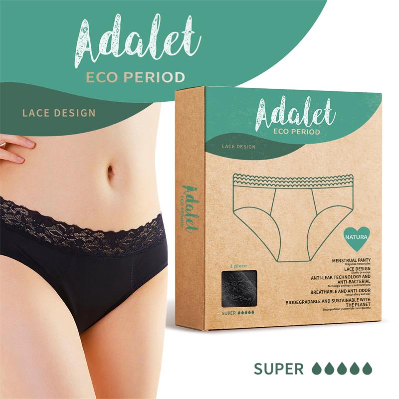Natura Braguita Mentrual Súper Talla (Interno):S