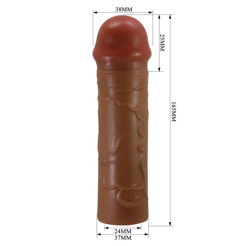 Pretty Love - Nile Funda Para Pene Con Extensión De 2.5 Cm Mulato