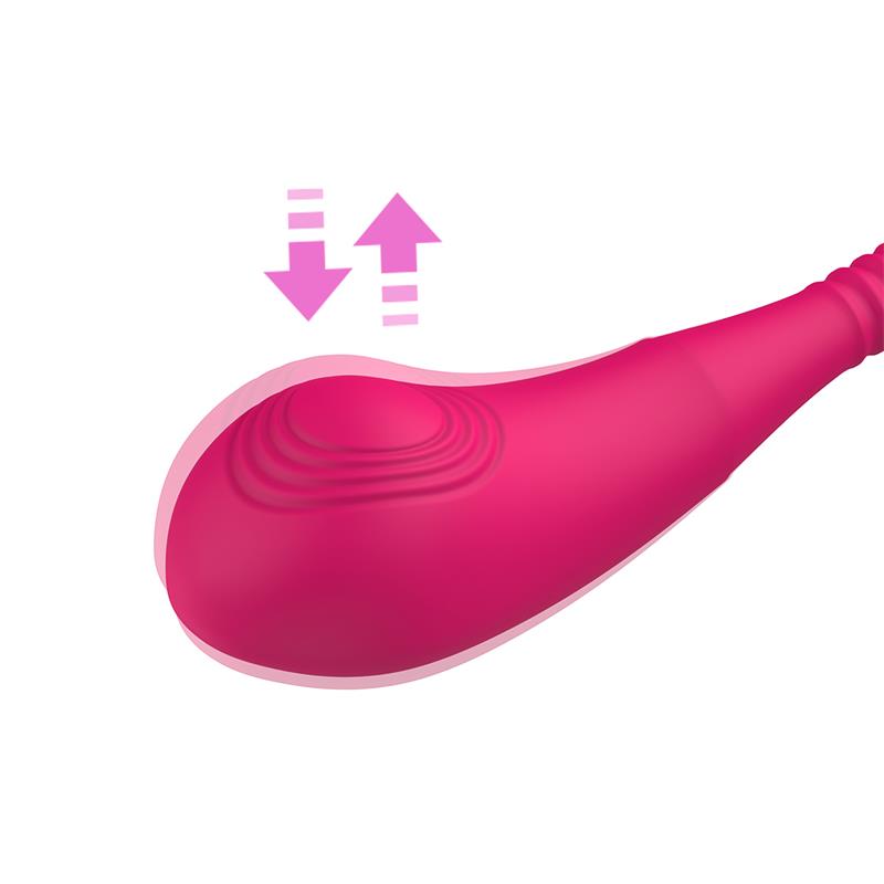 Vibrador No. Twentythree Doble Con Pulsación Y Thrusting Flexible 180º